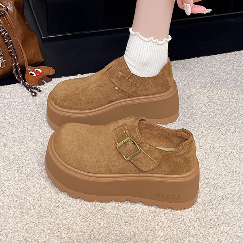 Fashion Women Flats Platform Shoes Suede New Casual Fashion Sandals 2025 Trend Summer Loafers Woman Sneakers Brand Party Woman Zapatos