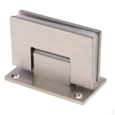 ° Dobradiças de Chuveiro Porta Vitrine Gabinete Suportes de Vidro Presilhas Grampos Suportes, para 10mm, Montado na Parede