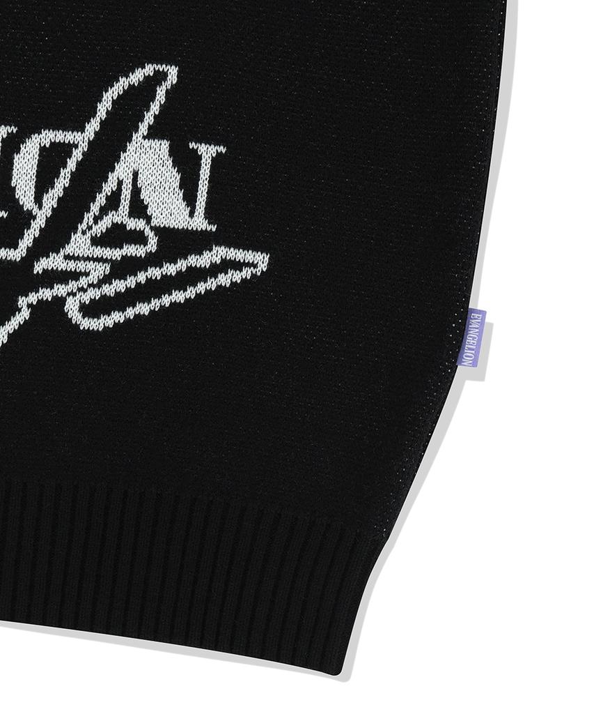 MAHAGRID Test Type Knit Sweater Black(Mg2Efmk607B)