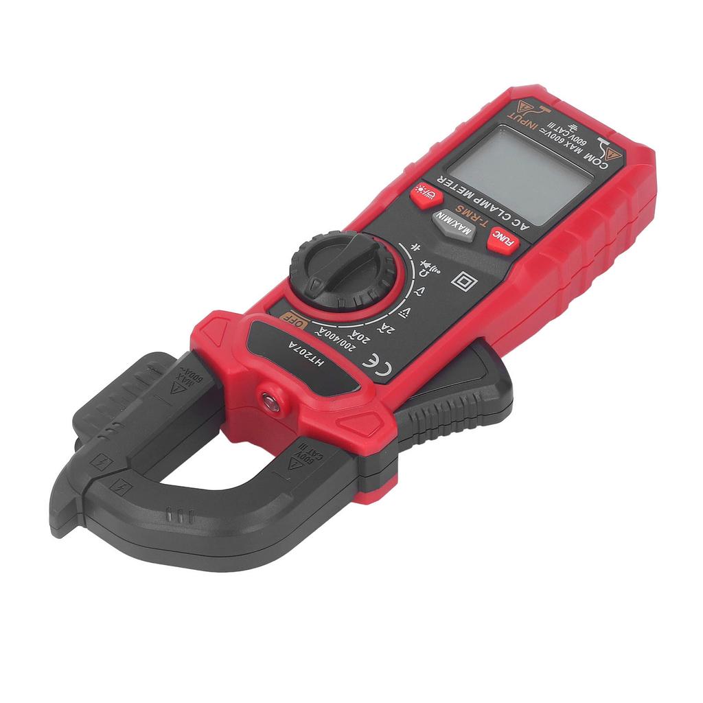 Digital Clamp Meter LCD Screen Multimeter AC DC Non Contact Voltage Current Resistance Tester
