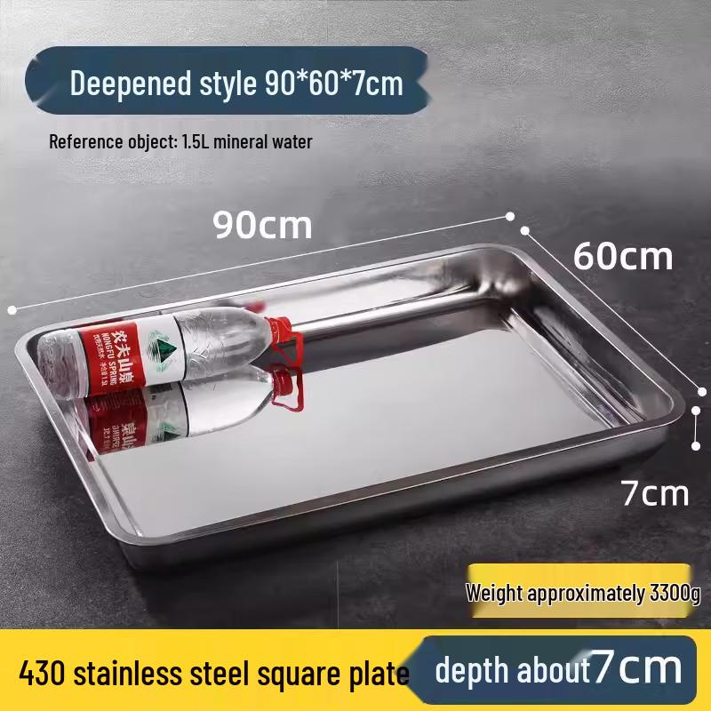 Commercial Stainless Steel Rectangular Basin