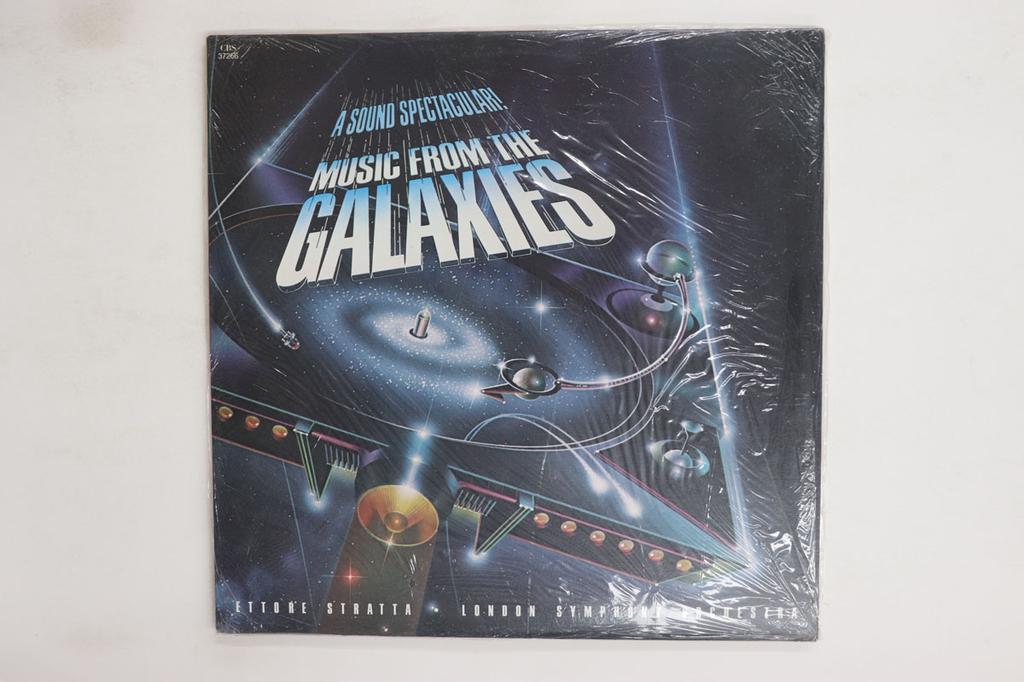 LP Record ETTORE STRATTA LONDON SYMPHONY ORC Music From The Galaxies FM37266 CBS 1982 Canada Classical Used