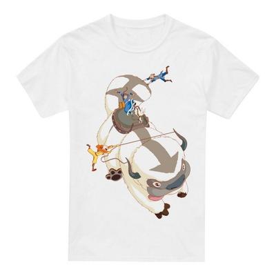Avatar: The Last Airbender Mens Hang On Appa T-Shirt
