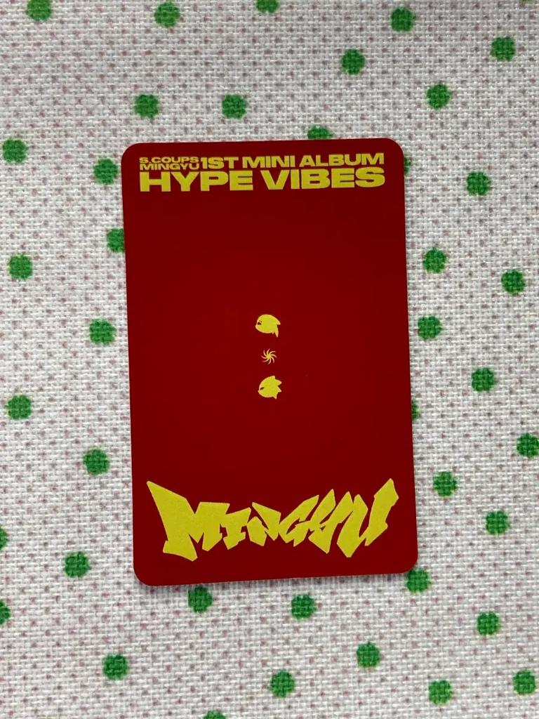 SEVENTEEN Photocard Kim Min-gyu Used