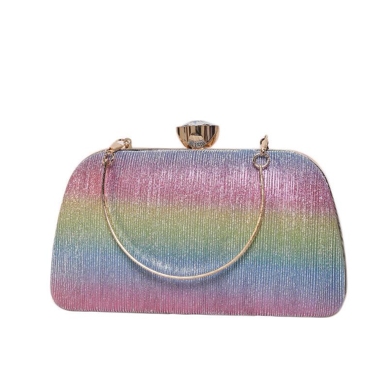 Pochette de soirée mode avec fermeture à fermoir pour femmes
