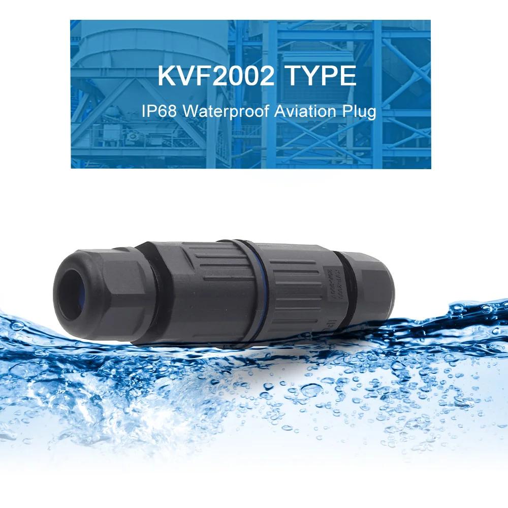 IP68 Wasserdichter Kabelverbinder Schnellanschluss 2 in 2 aus 3 in 3 aus 2/3 Pin Elektrischer Klemmenadapter Drahtverbinder