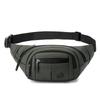Outdoor Sports Cycling Men's Waist Bag, Chest Bag, Leather Film, Fashionable Retro and Wear-resistant, Collect Money To Make a Shoulder Messenger Bag