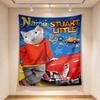 Custom Name Stuart Little Tapestry Wall Hanging for Bedroom, Living Room & Dorm Decor, Modern Home Wall Art