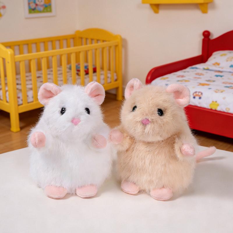 1Pc 14/22cm Lovely Fancy Rat Plush Toys Kawaii Mouse Dolls Stuffed Soft Animal Rat Toy Figure Toy Adorable Birthday Gift