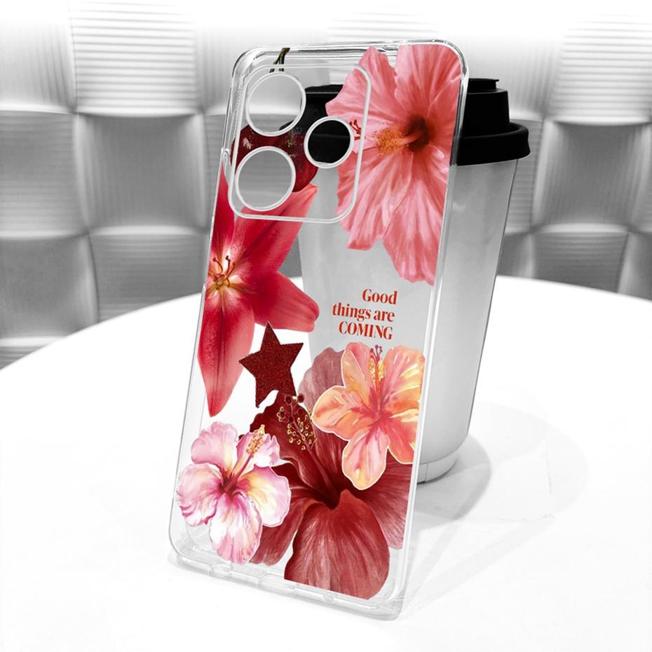 Clear TPU Case For Xiaomi Redmi 13X Newest Style Phone Cases For Redmi 13X Soft Silicone Covers Bumpers