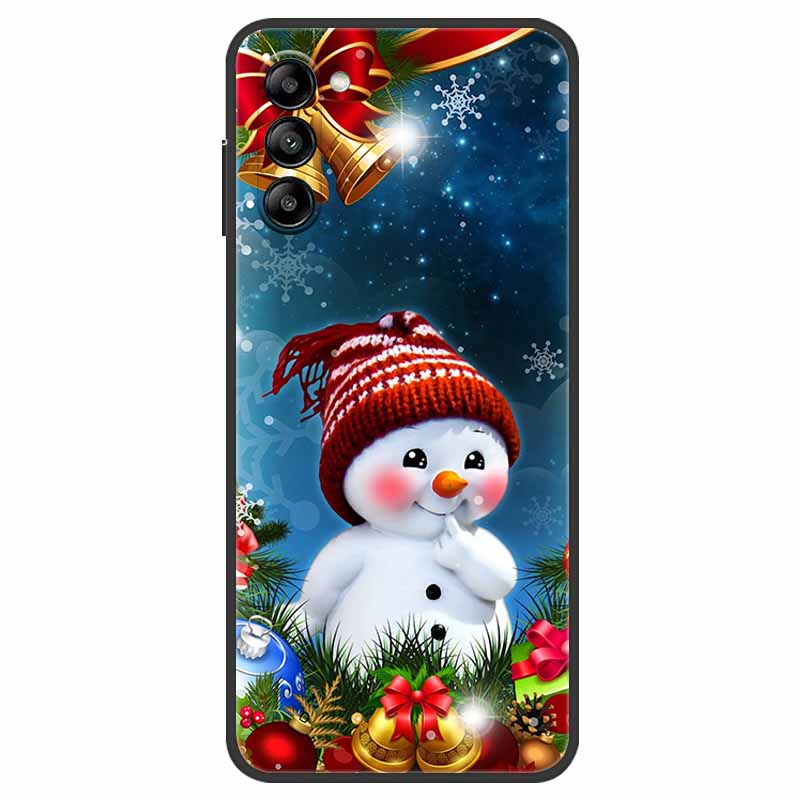For Samsung Galaxy S23 Plus FE Ultra Case Cover Christmas TPU Soft Silicone Phone Back Cover Case for Fundas Samsung Galaxy S 23
