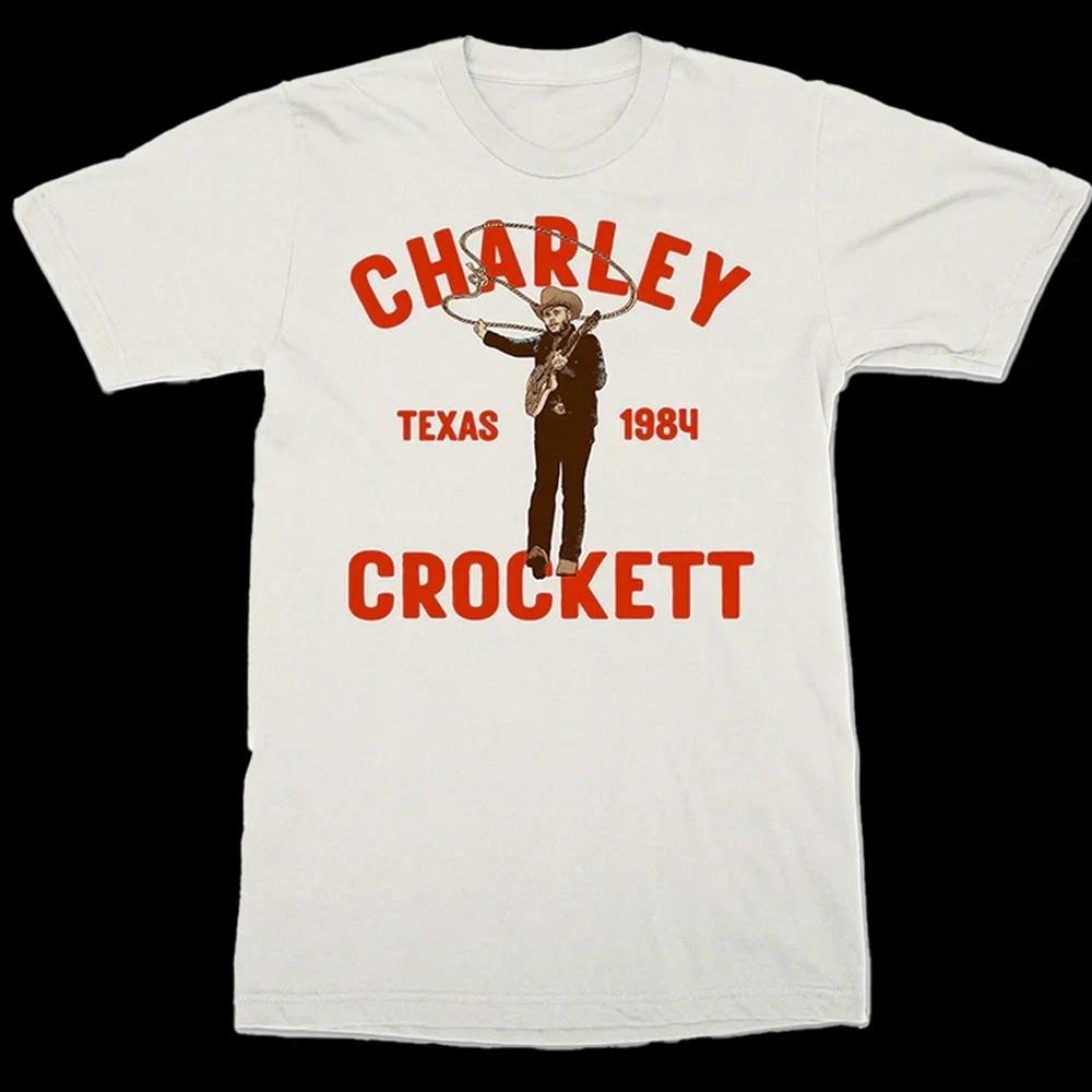 Vintage Charley Crockett Tour 25 Cotton Unisex All Size T-Shirt