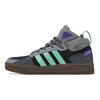 adidas Neo 100Db Mid Trendy Casual Rutschfest Langlebig High Top Skateschuhe Unisex Skateschuhe Grau Grün GZ2584