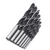 8pc 3-10mm Three Pointed Woodworking Drill DC Branch Drill Drilling Electric Drill Bit Drilling Twist Drill Tool Plastic Box Set