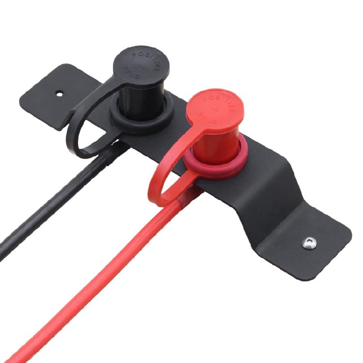 Battery Terminals Relocation Kit Battery Jump Post Starter Remote for ATV