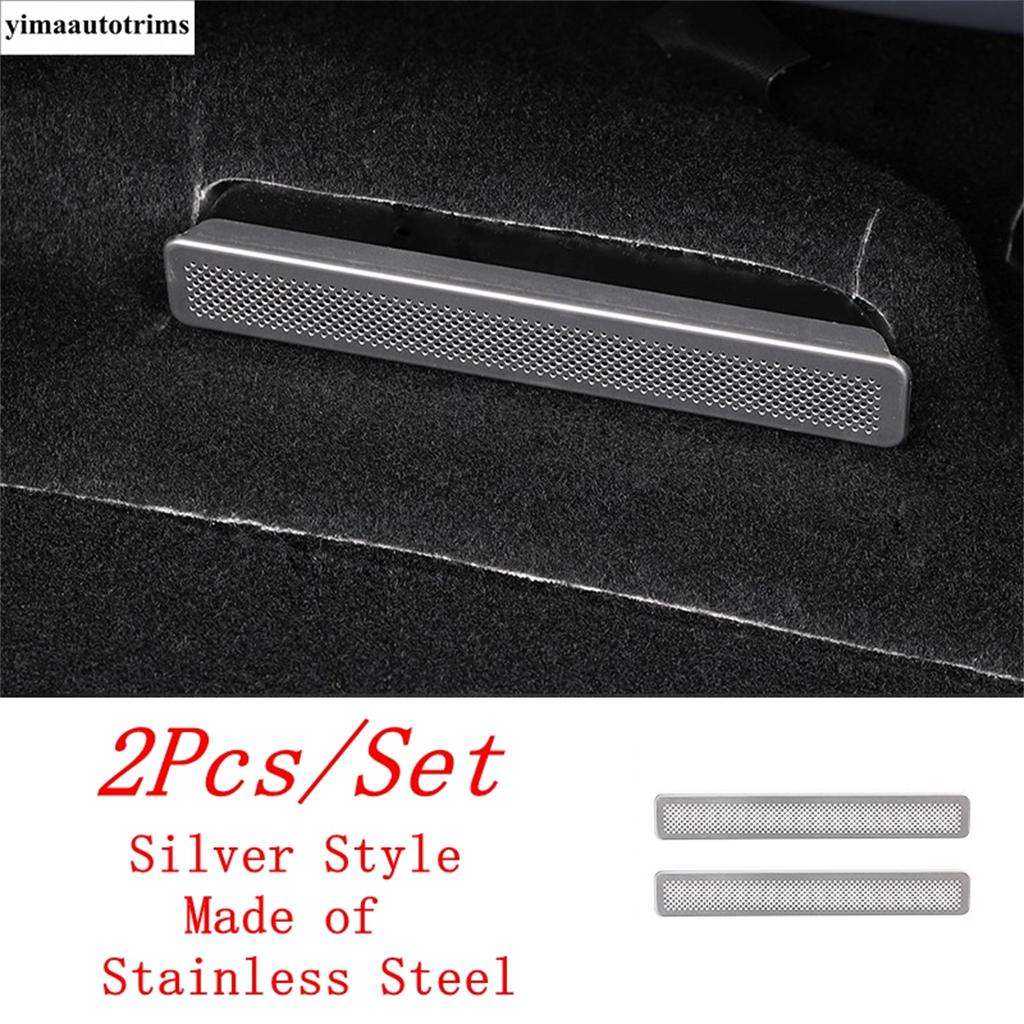 Seat Under Floor Air AC Conditioning Vent Outlet Dust Cover Stainless Steel Accessories For Geely Boyue L / Starray  2024