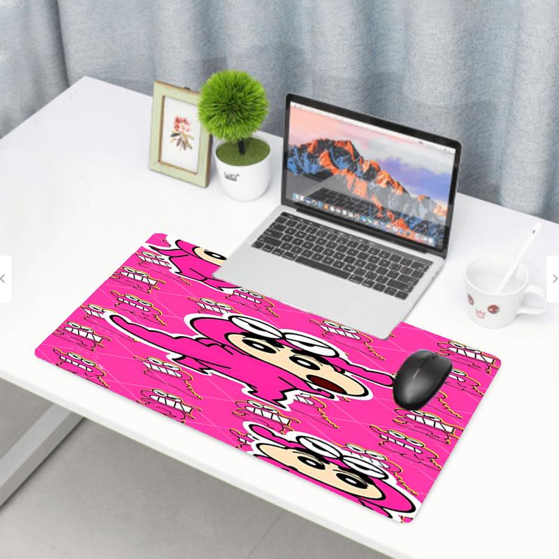 Crayon Shin Baskılı Mouse Pad, Kaymaz Masaüstü klavye Matı, PC Dizüstü Oyun Çalışma Günlük Kullanım için, Havalı Festival Sürpriz Hediye