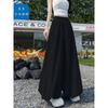 Fashion Flower Bud Skirt Pants Women Summer High Waist Slimming Loose Casual Wide Leg Pants Lazy Feeling Drape Thin Bloomers