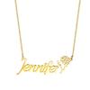 Personalized  Name Necklace for Little Girl Boy, Stainless Steel Initial Customized Gift, Mom To Son/daughter