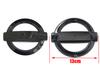 CGANEI1 1pcs 3D Nissan old ABS 13cm 14cm 15cm Car Front logo Front grill Car front hood Emblem sticker styling Accessories