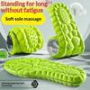 1 Paio Suola in PU Traspirante Ammortizzazione Assorbente Tecnologia Nuvola 4D Solette Sportive Per Scarpe Corsa Cura Ortopedica Solette