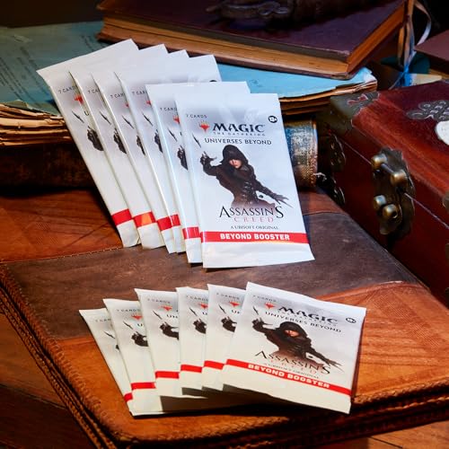 Magic: The Gathering - Assassin's Creed Beyond Booster Box | 24 Beyond Boosters (7 Cards Per Pack) | Collectible Trading Card Game for Ages 13+