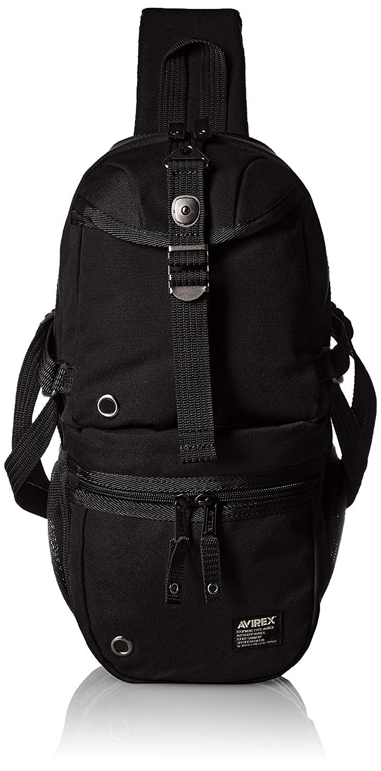 

Body Bag Black M [Avirex] [avx305l] -EAGLE-Series чорний