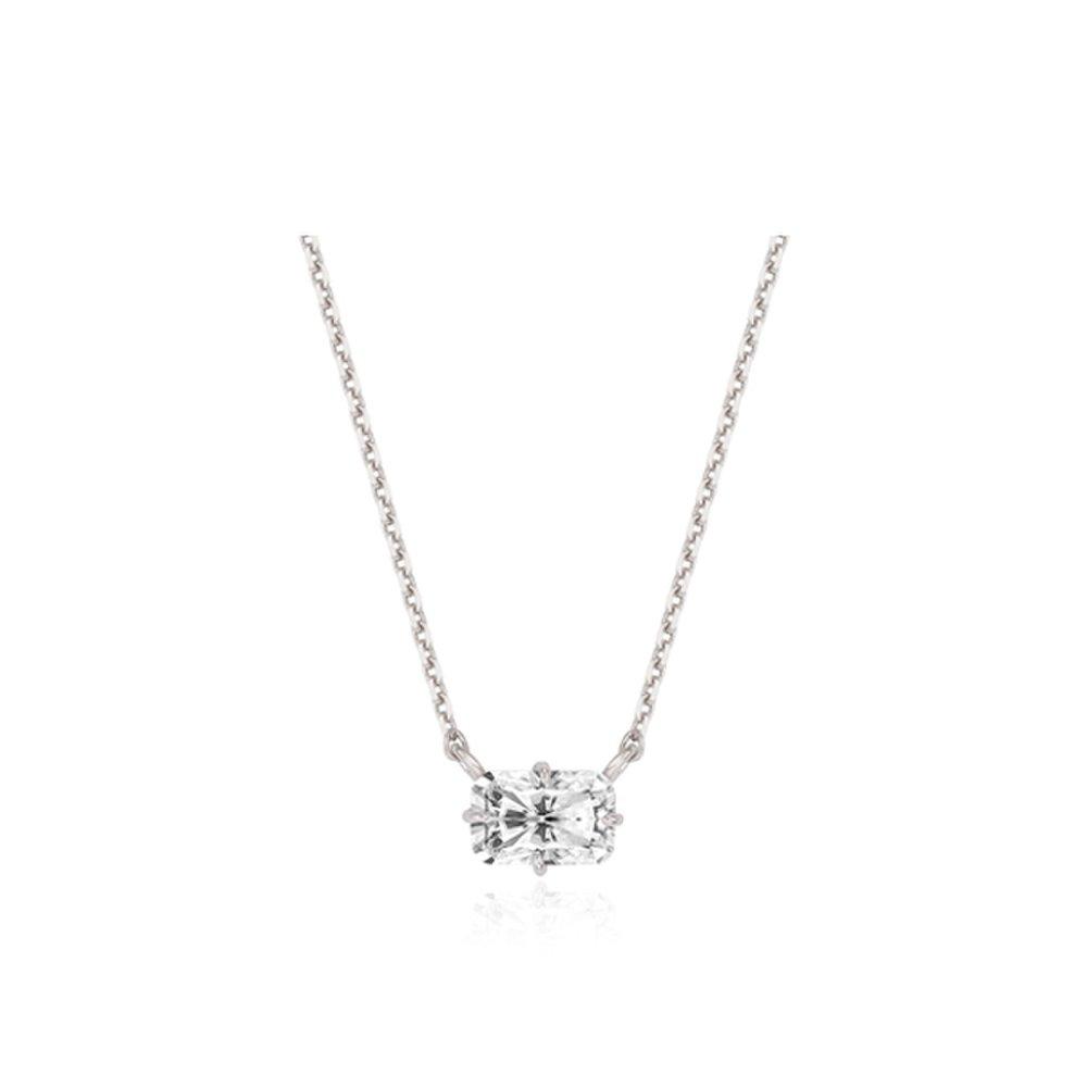 [Stonehenge]] Silver Necklace Sc24A28E