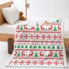 Blanket 2D Digital Printing Christmas Lamb Fleece Crystal Fleece Blanket Blanket