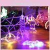 String Led Lights Spaceman Rocket Planet Hanging Lamp Kids Bedroom Decor Gifts