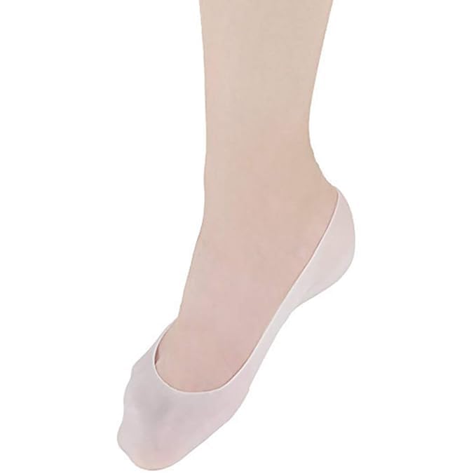 CELLEBII® Silicone Gel Moisturizing Foot Socks for Women | Creative Breathable Anti-Cracked Heel Spa Socks | Invisible Full-Foot Protective Liner