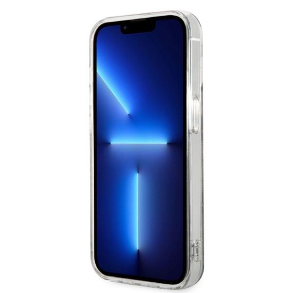 Guess GUBPP14XH4EACSW Hülle+Ladegerät Set iPhone 14 Pro Max 6,7" braun/braun Hartschale 4G Print MagSafe