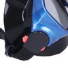 Snorkeling AntiFog Goggles Set Diving Glasses with Full Dry Snorkel for Kids Adults(Blue GogglesSnorkel )