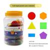 Transparent Rainbow Capital Letter Educational Toys for Early Montessori Learning