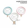 SHIXIN 3Pcs Bohemian Colorful Soft Pottery Beaded Bracelet Set for Women Beach Conch Starfish Charm Bangle Girls Fashion Jewelry