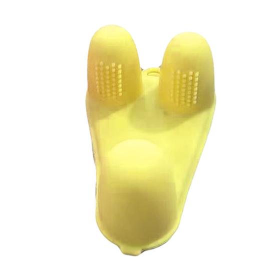 1/3Pcs Silicone Snack Clip Food Grade Chips Nuts Cookies Finger Clamp Dirty Hands Prevention Anti-Slip Food Picking Three Finger Cot Glove