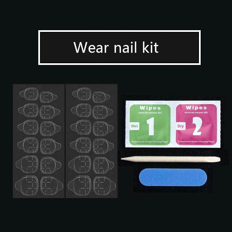 

Waterproof False Nails Adhesive Tabs Stickers For Press On Fake Nail Tips Jelly Sticker Manicure Glue Nails Wearable Kit