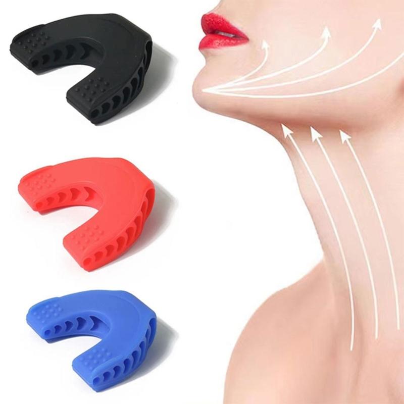 3pcs Jaw Exerciser Silicone Jawline Exercise Ball Jaw Muscle Training Face Lifter Device Double Chin Reducers Easy Use