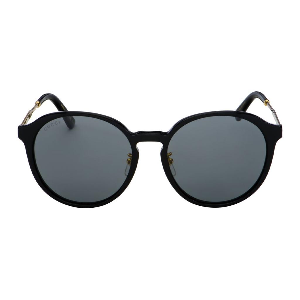 Gucci Minimalist Casual Fashion Oval Sunglasses Women Sunglasses GG0205SK-ACETATE-001