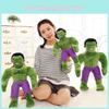 Avengers Green Hulk Plush Toy Soft Stuffed Doll For Superhero Collectors And Fans