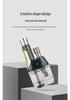 Baicheng Windproof Double Tower Inflatable Lighter - Creative, Portable, Large Capacity Flame Lighter