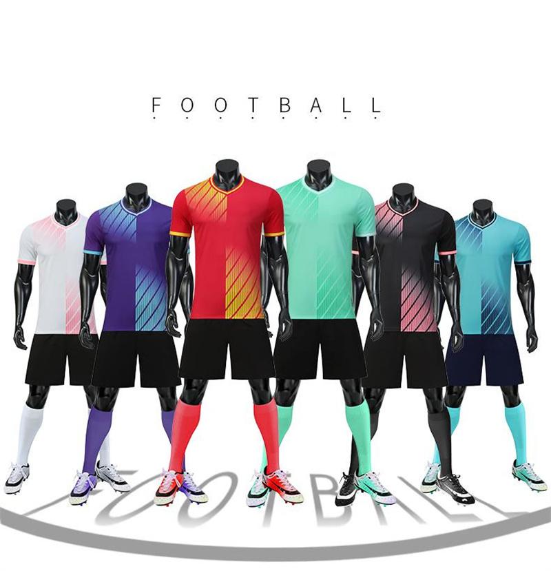 Blank Soccer Jersey Multiple Colors Soccer Uniform Football Jerseys Team Suit
