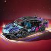 1614-Piece Technology Series Classic Cyber-Style Racing Car Building Blocks City Famous Brand Supercar Moc Assembly Toy Easter Gift Birthday Gift