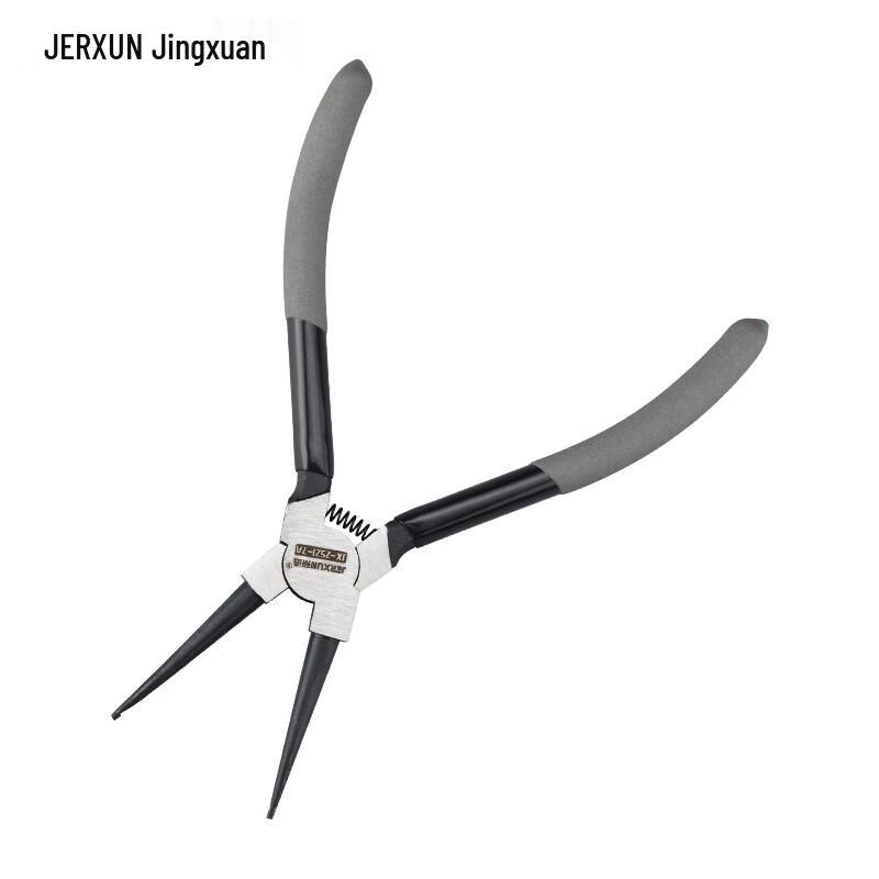 JERXUN 7-inch Straight Circlip Pliers