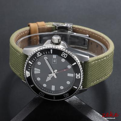 Plachtovinový řemínek pro hodinky Omega Business Voděodolný Plátno Nylonový řemínek na hodinky Motýlková přezka Rychloupínací 20mm 22mm Řemínek