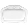 Cuscino per vasca da bagno con poggiatesta morbido con ventosa Cuscino per vasca da bagno SPA Forniture per il bagno in PVC 21*31 cm Accessori per il bagno