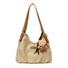 Large Capacity Bag Women's Niche Leopard Print Shoulder Bag Premium Commuter Tote Bag