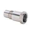 Satainless Steel Oxygen O2 Sensor Spacer Adapter Bung Catalytic Converter Fix Check Engine Light M18 x 1.5