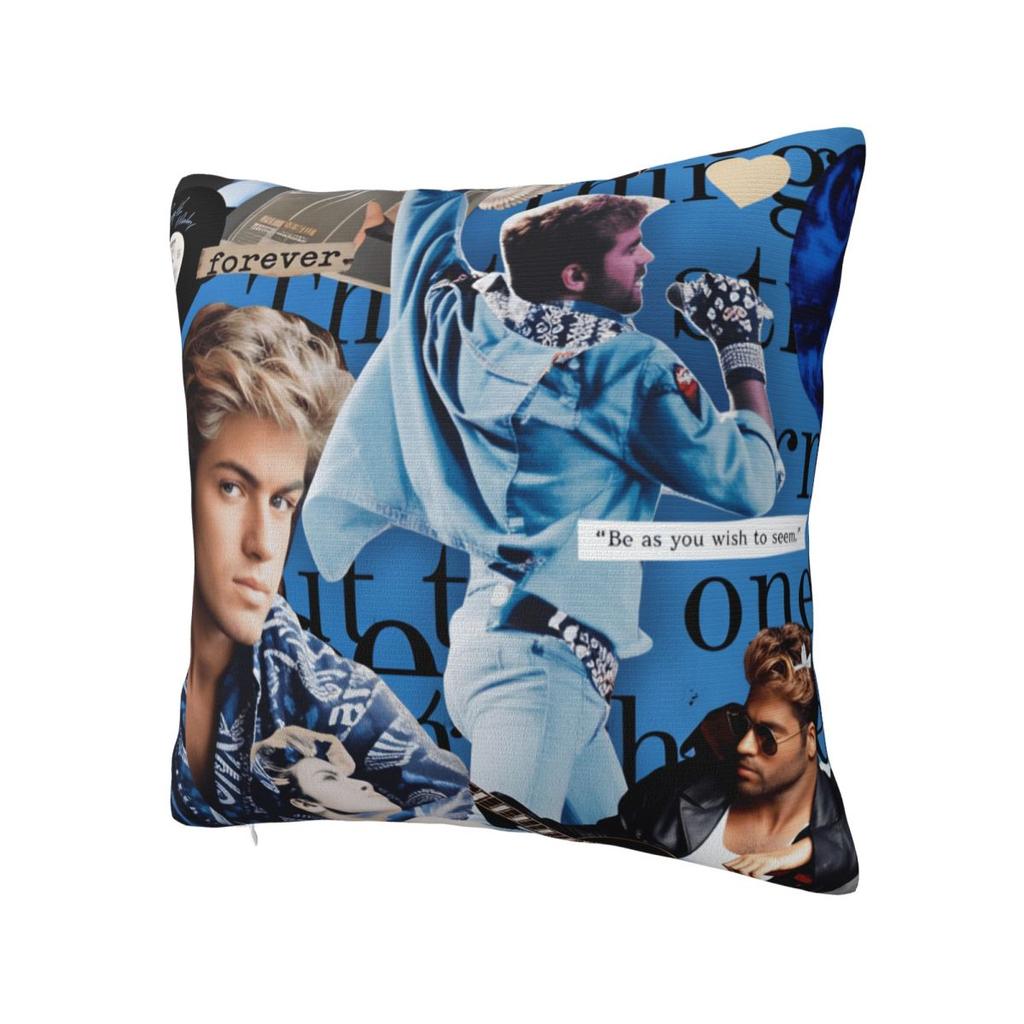 Federa Cuscino Songwriter George Michael Federa Cuscino Divertente Per Festa di Matrimonio Decorazione Casa Federa Cuscino Federe Stampate Idea Regalo