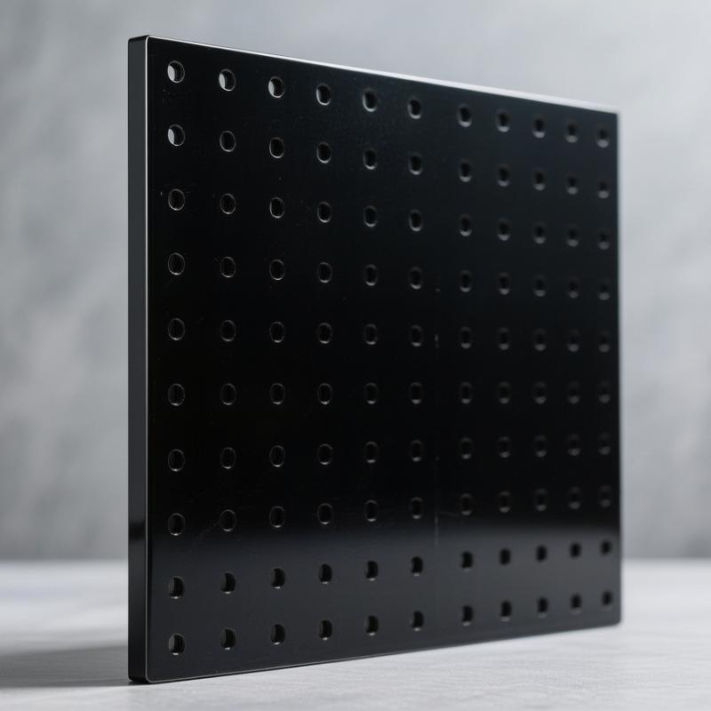 Esports Desk Office Desk Miscellaneous Storage Rack Thick 2mm Black Acrylic Perforated Board Programmer Workstation Headphone Data Cable Sorting Rack
